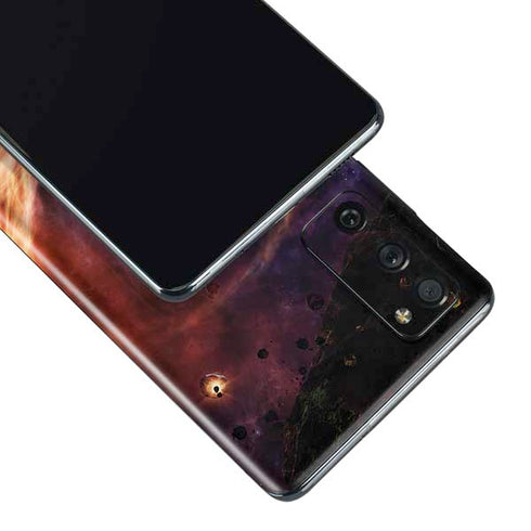 StockTrek Binary System Orbiting near a Black Hole Galaxy S20 Fan Edition Skin
